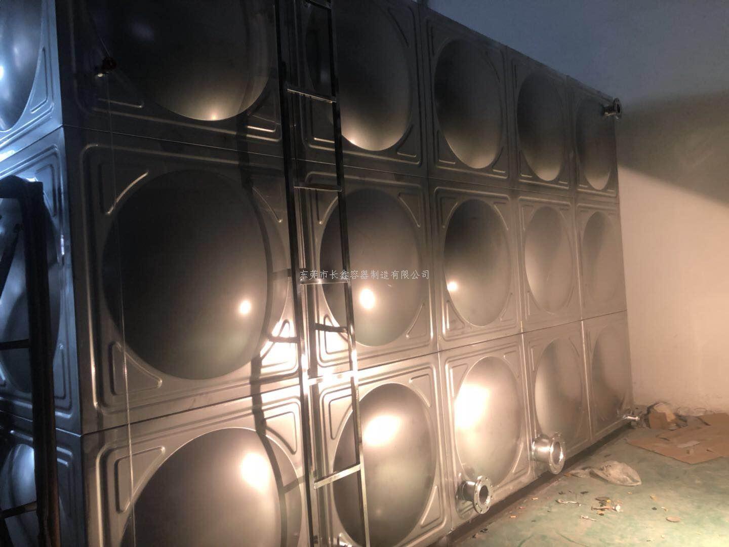 珠海75吨不锈钢生活水箱