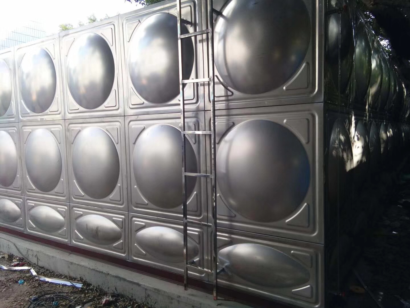 不锈钢水箱，不锈钢消防水箱，不锈钢水箱厂家，不锈钢水箱价格--东莞市长鑫容器制造有限公司