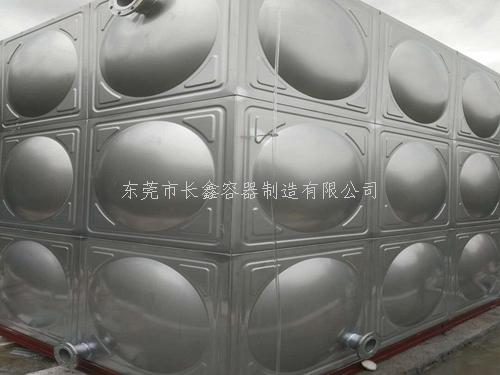 广州90吨不锈钢水箱 不锈钢水箱 消防水箱 生活水箱